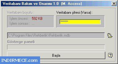 Access Db Onarım