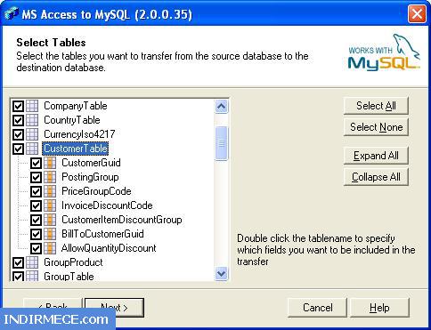 Access To Mysql