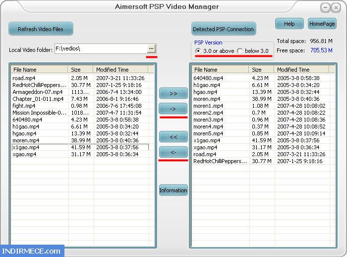Aimersoft Psp Video Manager