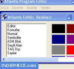 Atlantis Editör 0.1 ß