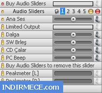 Audio Sliders