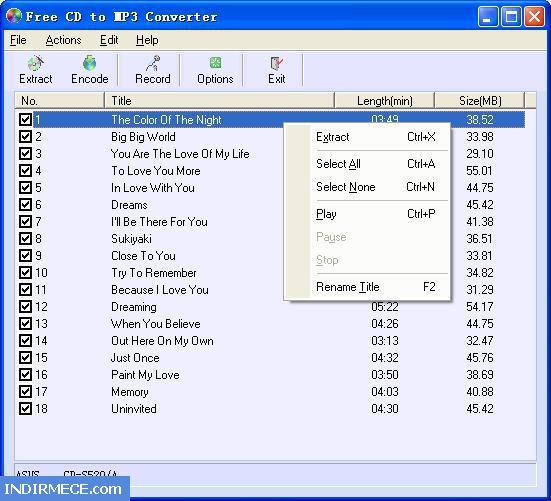 Free Cd To Mp3 Converter