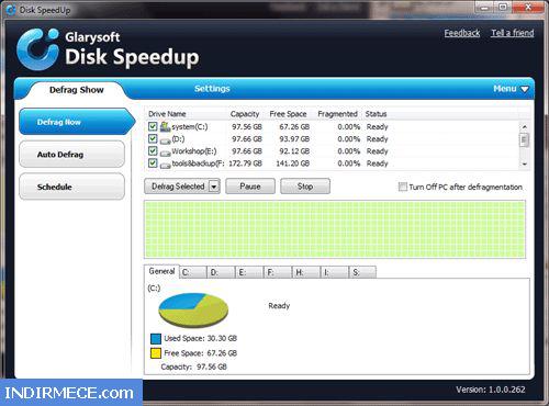 Glarysoft Disk Speedup