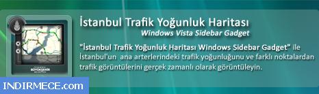 İstanbul Trafik Yoğunluk Haritası Windows Sidebar Gadget