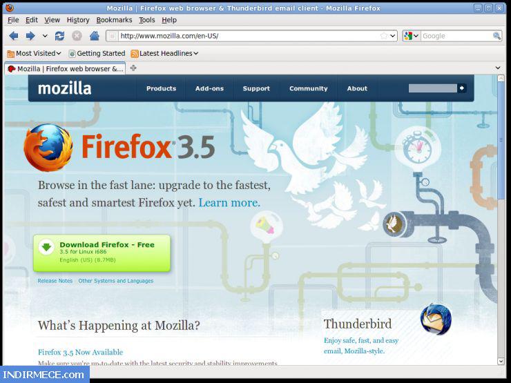 Mozilla Firefox Linux