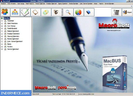 Ticari Set- Ön Muhasebe -Macbus- Macrosoft
