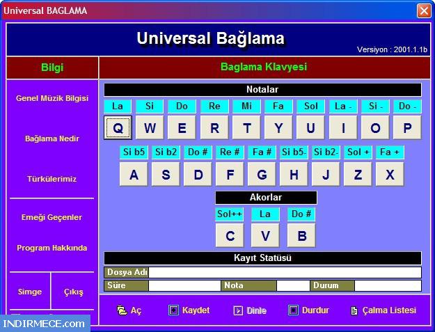 Universal Baglama 2001.1.1B